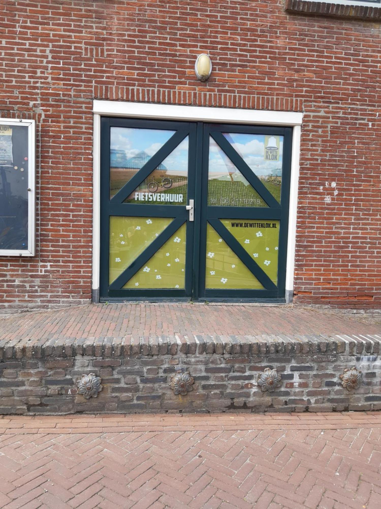 Logement 'De Witte Klok' Oude Bildtzijl Exterior foto