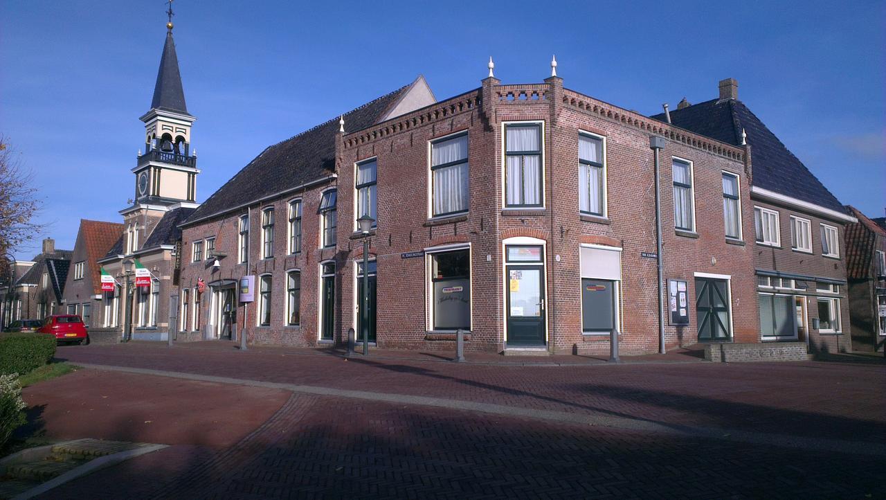 Logement 'De Witte Klok' Oude Bildtzijl Exterior foto